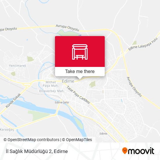 İl Sağlık Müdürlüğü 2 map