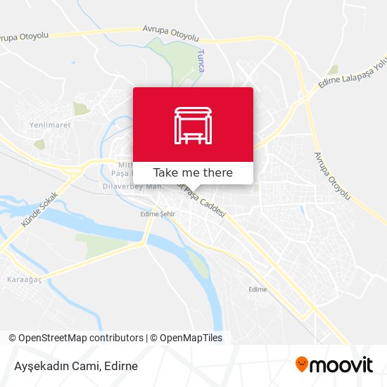 Ayşekadın Cami map