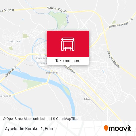 Ayşekadın Karakol 1 map