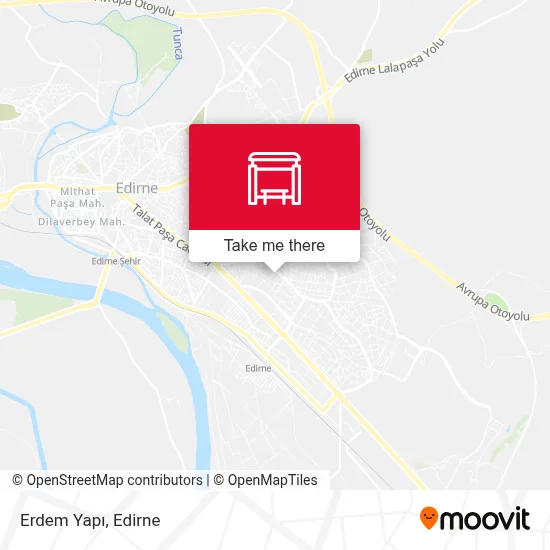 Erdem Yapı map