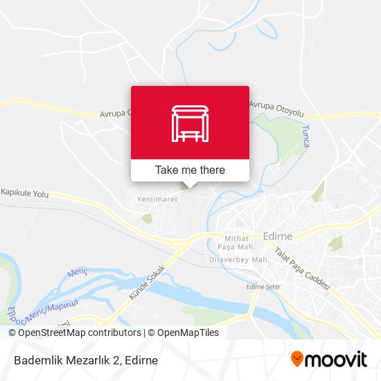 Bademlik Mezarlık 2 map