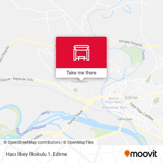 Hacı İlbey İlkokulu 1 map
