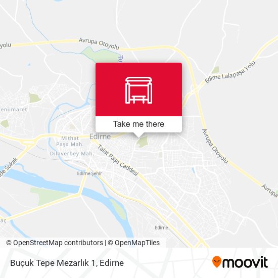 Buçuk Tepe Mezarlık 1 map