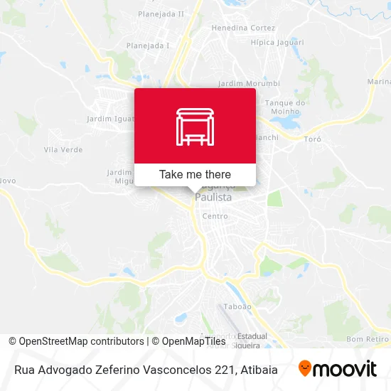 Rua Advogado Zeferino Vasconcelos 221 map