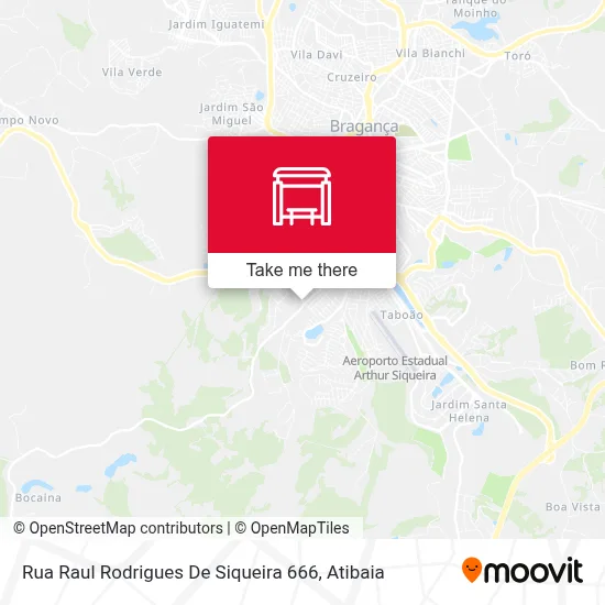 Rua Raul Rodrigues De Siqueira 666 map