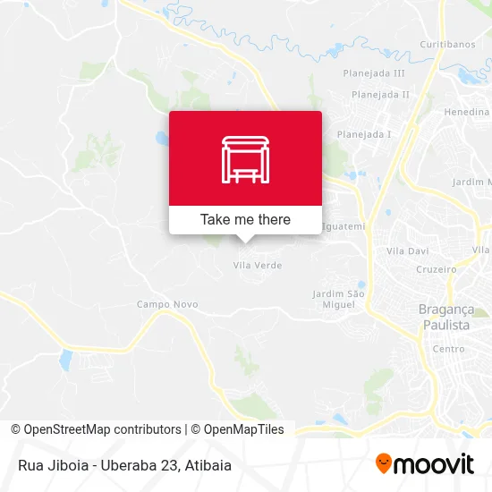 Rua Jiboia - Uberaba 23 map