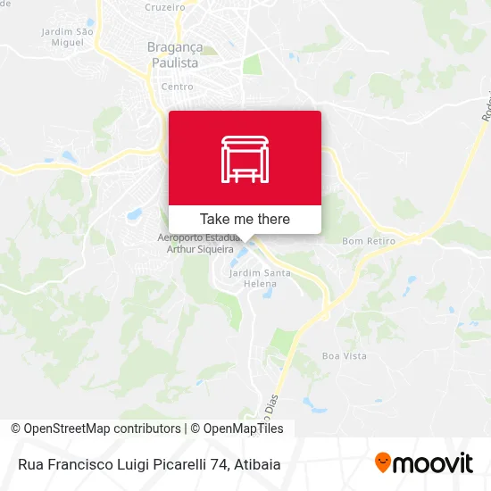 Rua Francisco Luigi Picarelli 74 map