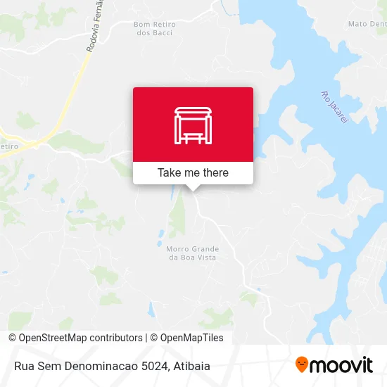 Rua Sem Denominacao 5024 map