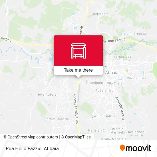 Rua Helio Fazzio map