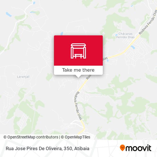 Rua Jose Pires De Oliveira, 350 map