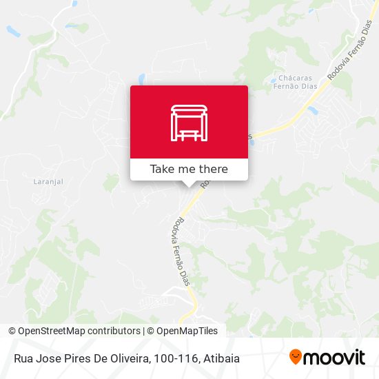 Rua Jose Pires De Oliveira, 100-116 map