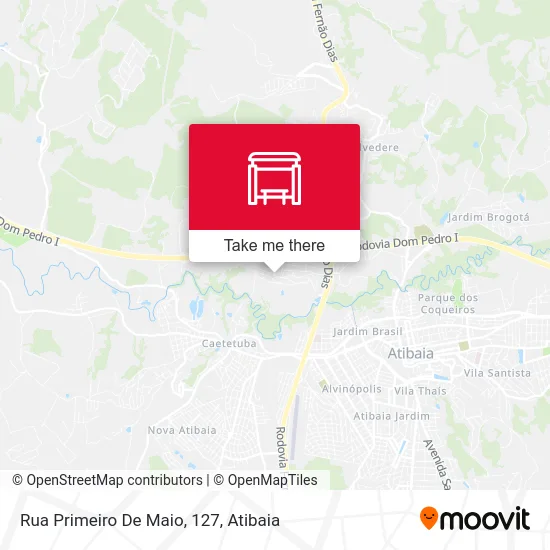 Rua Primeiro De Maio, 127 map