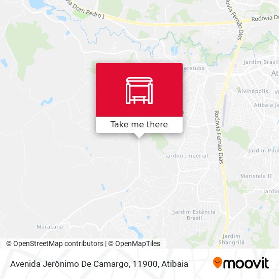 Mapa Avenida Jerônimo De Camargo, 11900