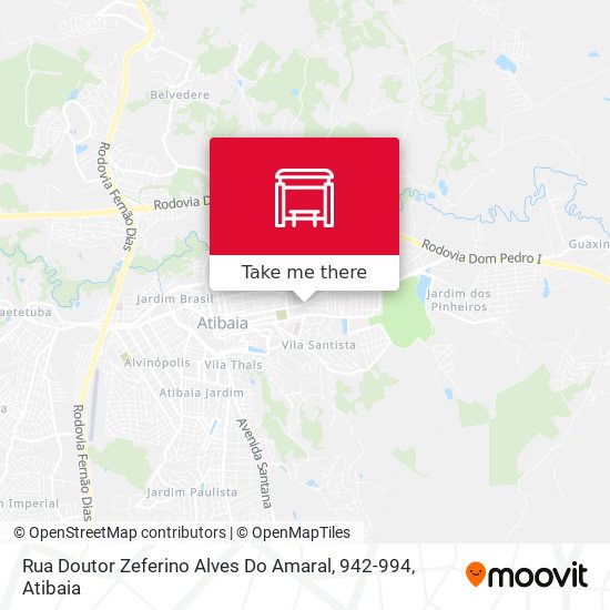 Rua Doutor Zeferino Alves Do Amaral, 942-994 map