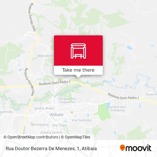 Mapa Rua Doutor Bezerra De Menezes, 1