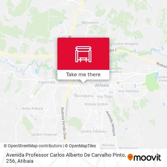 Mapa Avenida Professor Carlos Alberto De Carvalho Pinto, 256