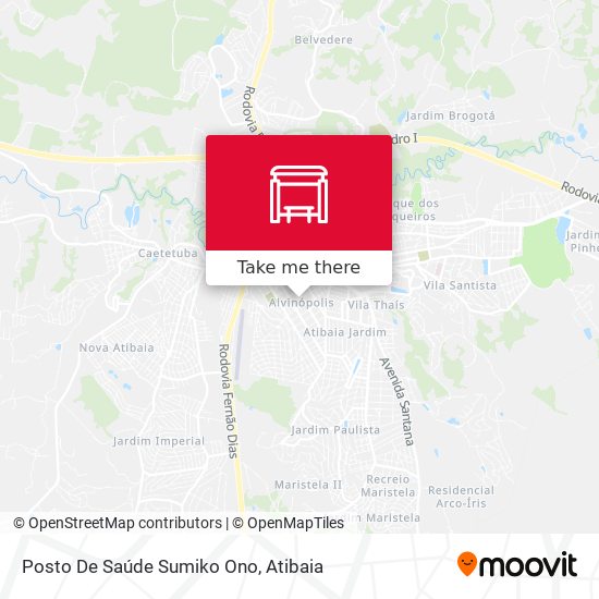 Posto De Saúde Sumiko Ono map