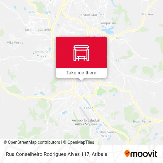 Rua Conselheiro Rodrigues Alves 117 map