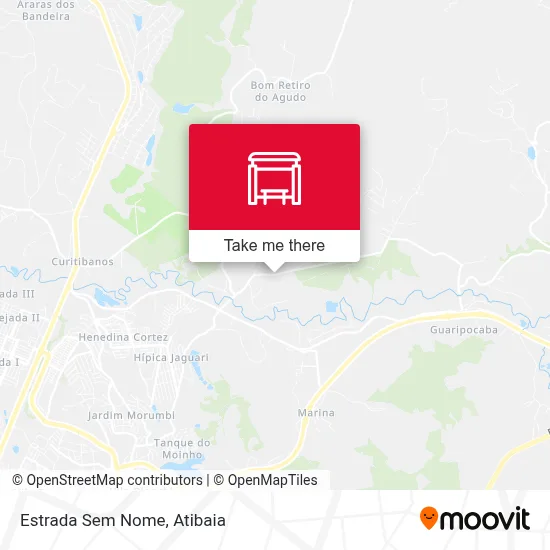 Estrada Sem Nome map