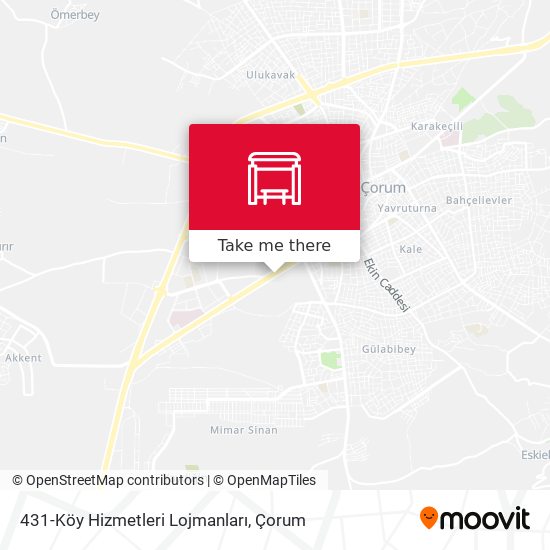 431-Köy Hizmetleri Lojmanları map