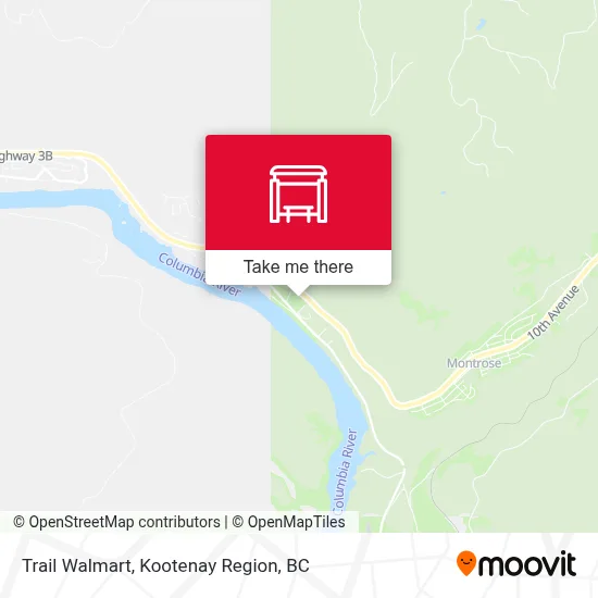 Trail Walmart map