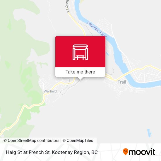 Haig St at French St map