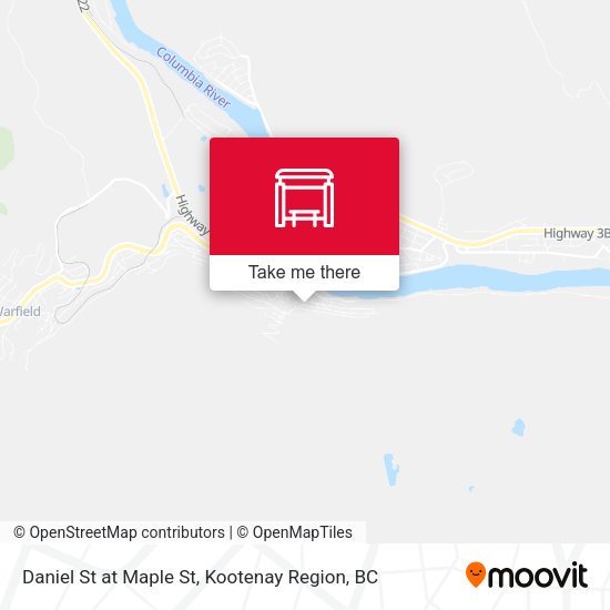 Daniel St at Maple St plan