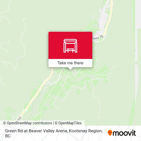 Green Rd at Beaver Valley Arena map