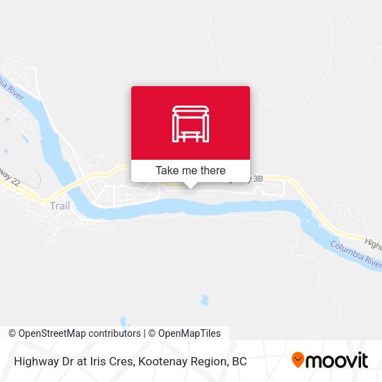 Highway Dr at Iris Cres plan