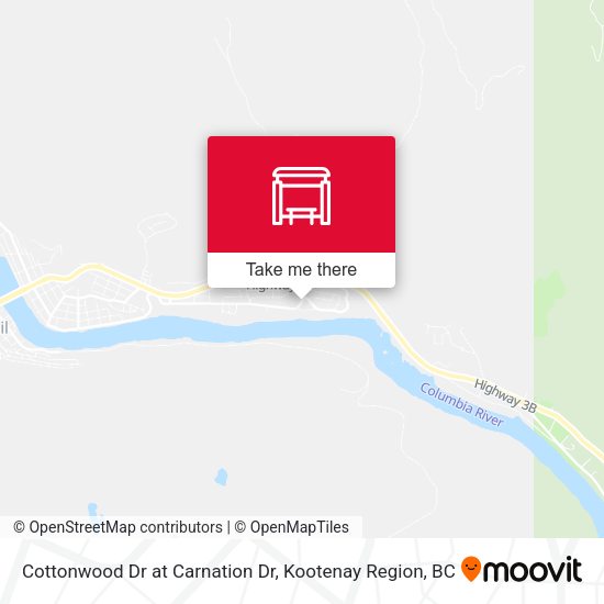 Cottonwood Dr at Carnation Dr plan