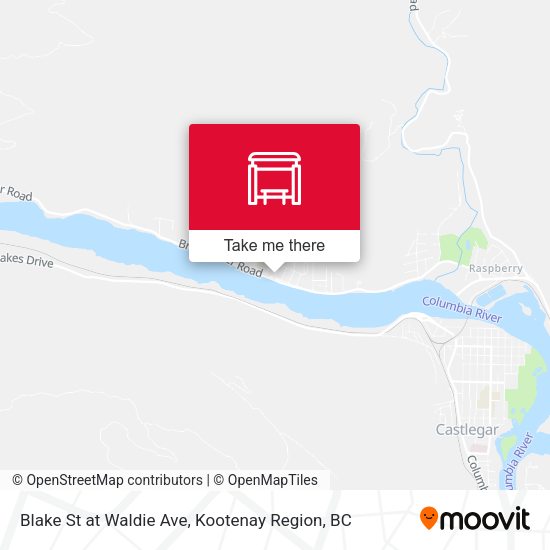 Blake St at Waldie Ave plan