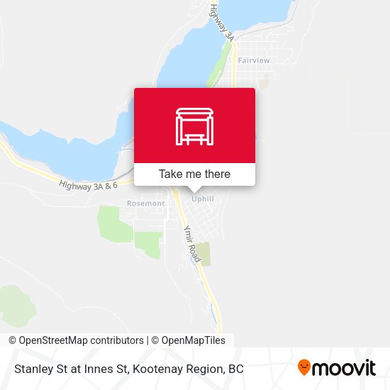 Stanley St at Innes St plan