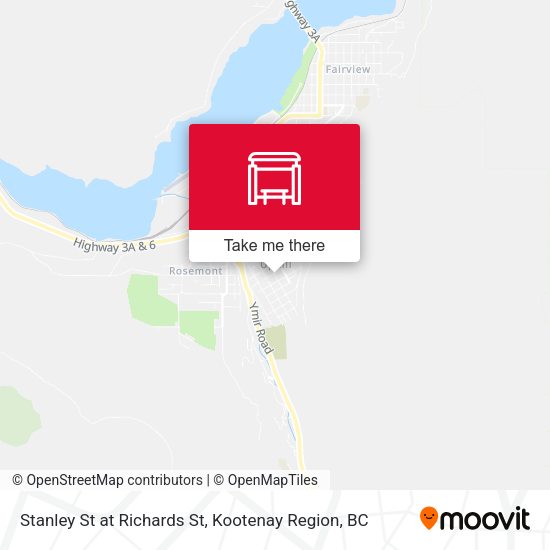 Stanley St at Richards St map