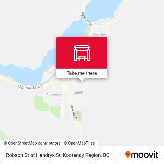 Robson St at Hendryx St plan