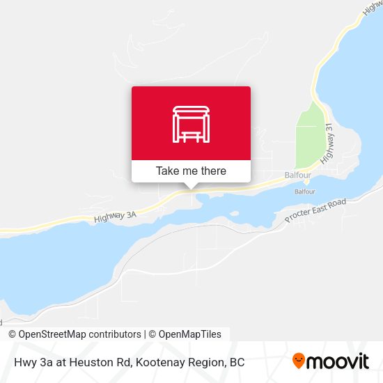 Hwy 3a at Heuston Rd plan