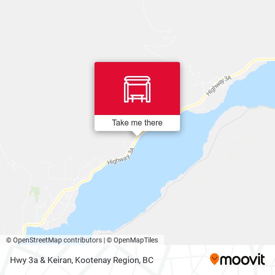 Hwy 3a & Keiran map