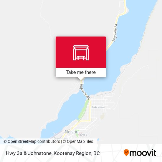 Hwy 3a & Johnstone map