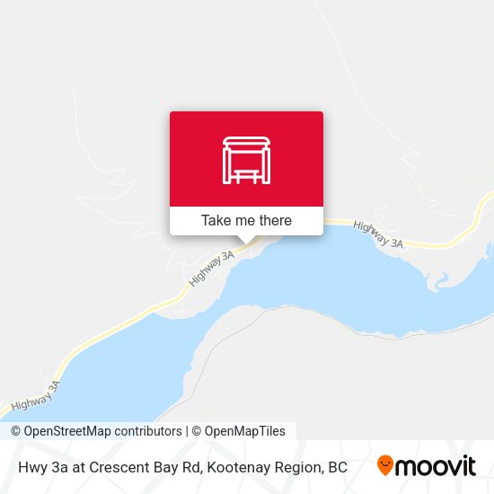Hwy 3a at Crescent Bay Rd plan