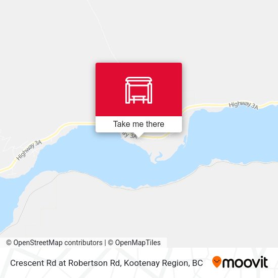 Crescent Rd at Robertson Rd map