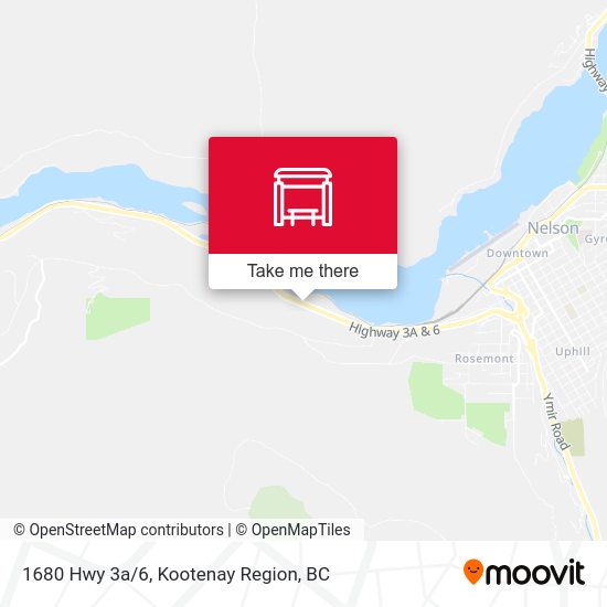 1680 Hwy 3a/6 map
