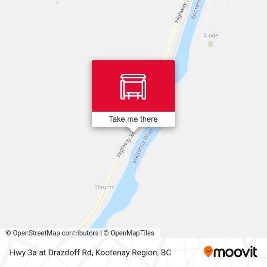 Hwy 3a at Drazdoff Rd plan