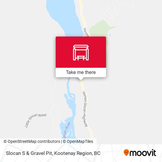 Slocan S & Gravel Pit map