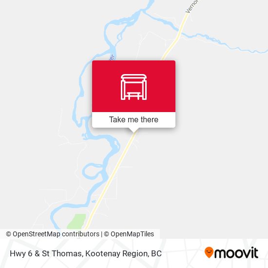 Hwy 6 & St Thomas map