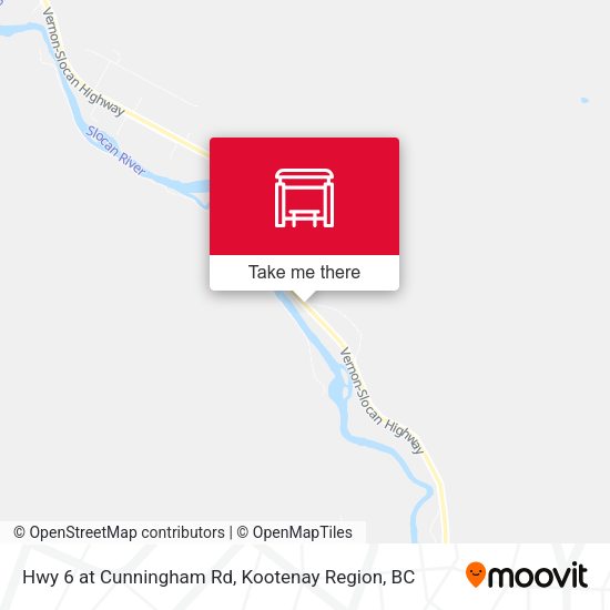 Hwy 6 at Cunningham Rd map