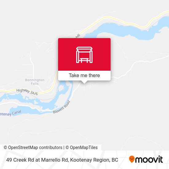 49 Creek Rd at Marrello Rd map