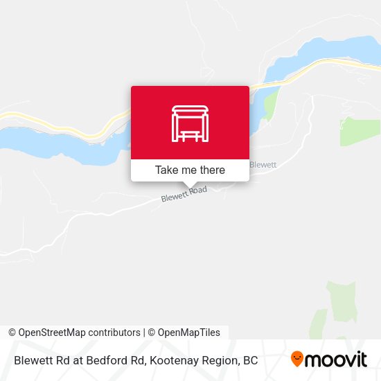 Blewett Rd at Bedford Rd map