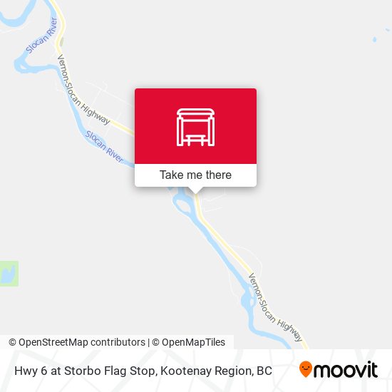 Hwy 6 at Storbo Rd map