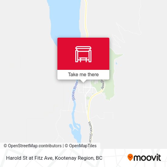 Harold St at Fitz Ave map