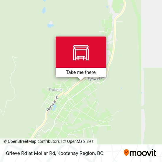 Grieve Rd at Mollar Rd map