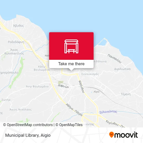 Municipal Library map